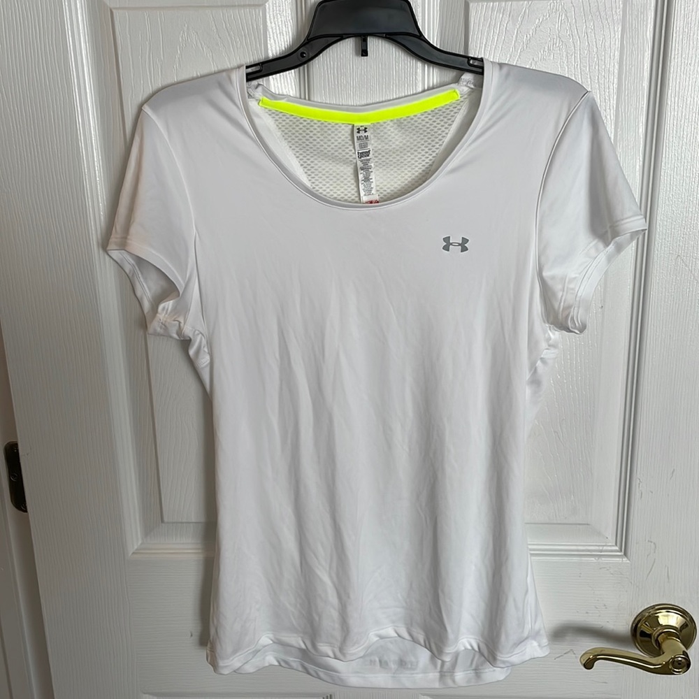 Under Armor medium white tee